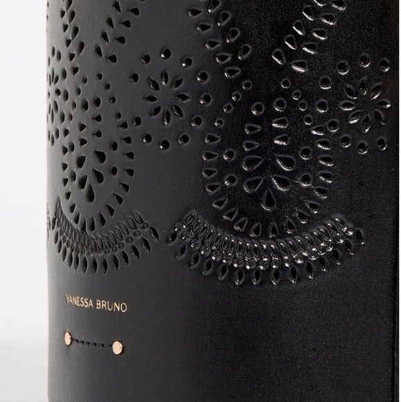 New Vanessa Bruno Holly Leather Mini Seau Limited Edition Black Bucket Handbag - Picture 8 of 16